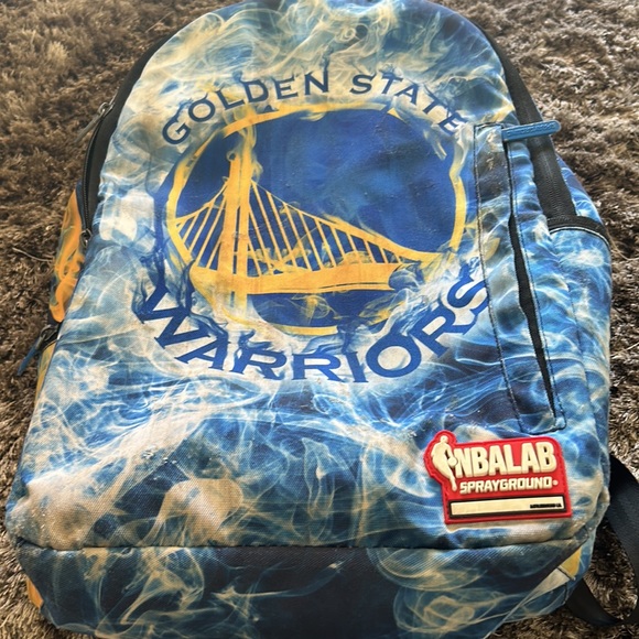 Golden State Warriors Sprayground NBA Lab Backpack - Picture 8 of 8